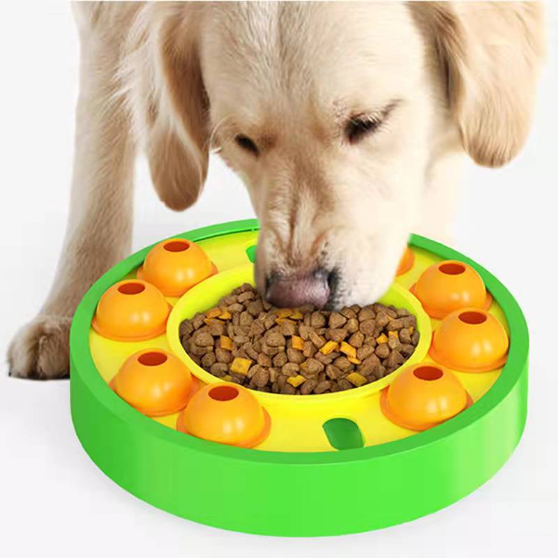 Jouets de puzzle pour chien, distributeur de friandises interactif, pour l'entraînement du QI, distributeur de friandises pour grands chiens, puzzle pour friandises pour chien