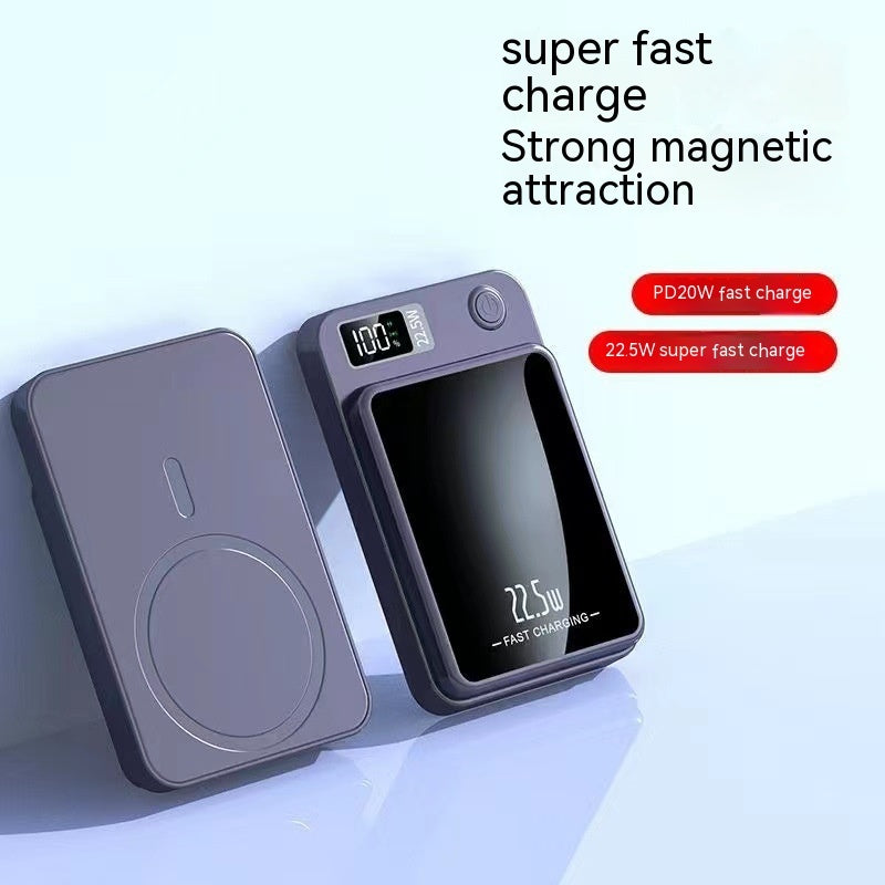 Banque d'alimentation sans fil, charge super rapide, 10000 MA, Magsafe, batterie externe, vente en gros