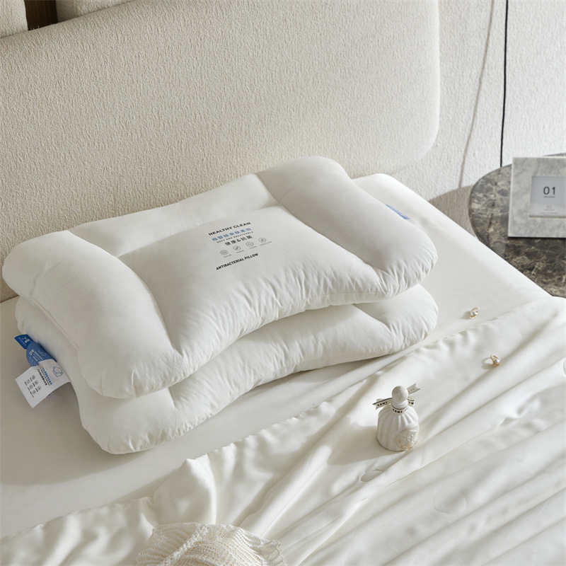 Cotton Washable Antibacterial High Pillow