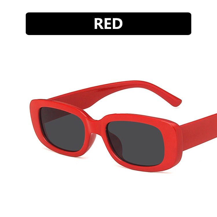 Small Frame Sunglasses Women's Fashion Rectangular Sunglasses