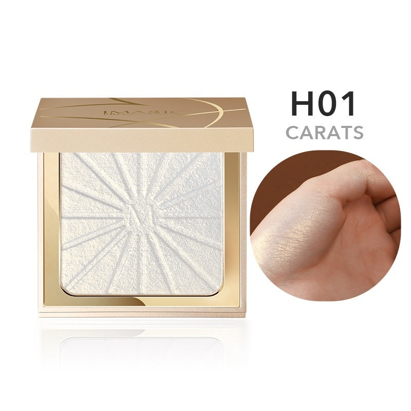 Fard à joues monochrome Brillant à lèvres mat Maquillage nacré éclatant
