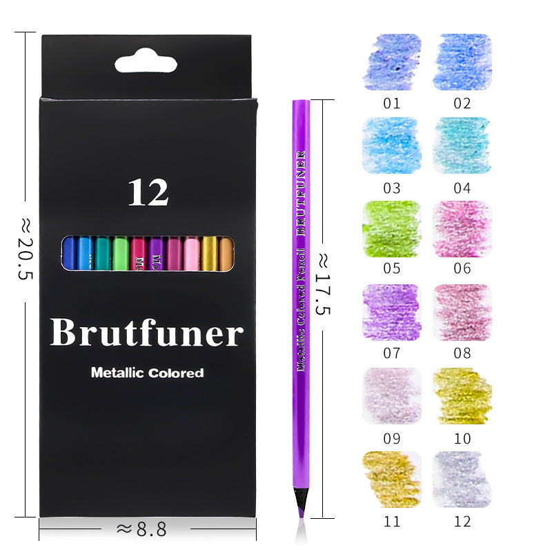 Ensemble de dessins gribouillis aux crayons de couleur créatifs