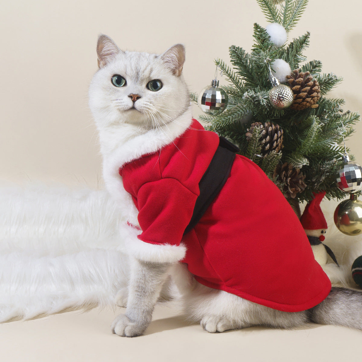 Automne et Hiver Nouveaux Vêtements de Noël pour Animaux de Compagnie Chats Chiens