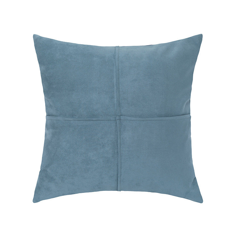 Simple Ins Style Sofa Suede Pillow Cover