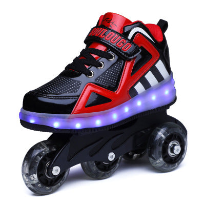 Ensemble de Patins à roulettes pour enfants Patins à roulettes Patins à roulettes