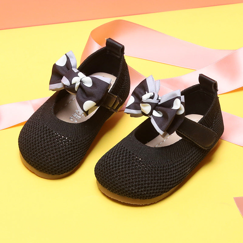 Chaussures en maille à semelle souple pour bébé