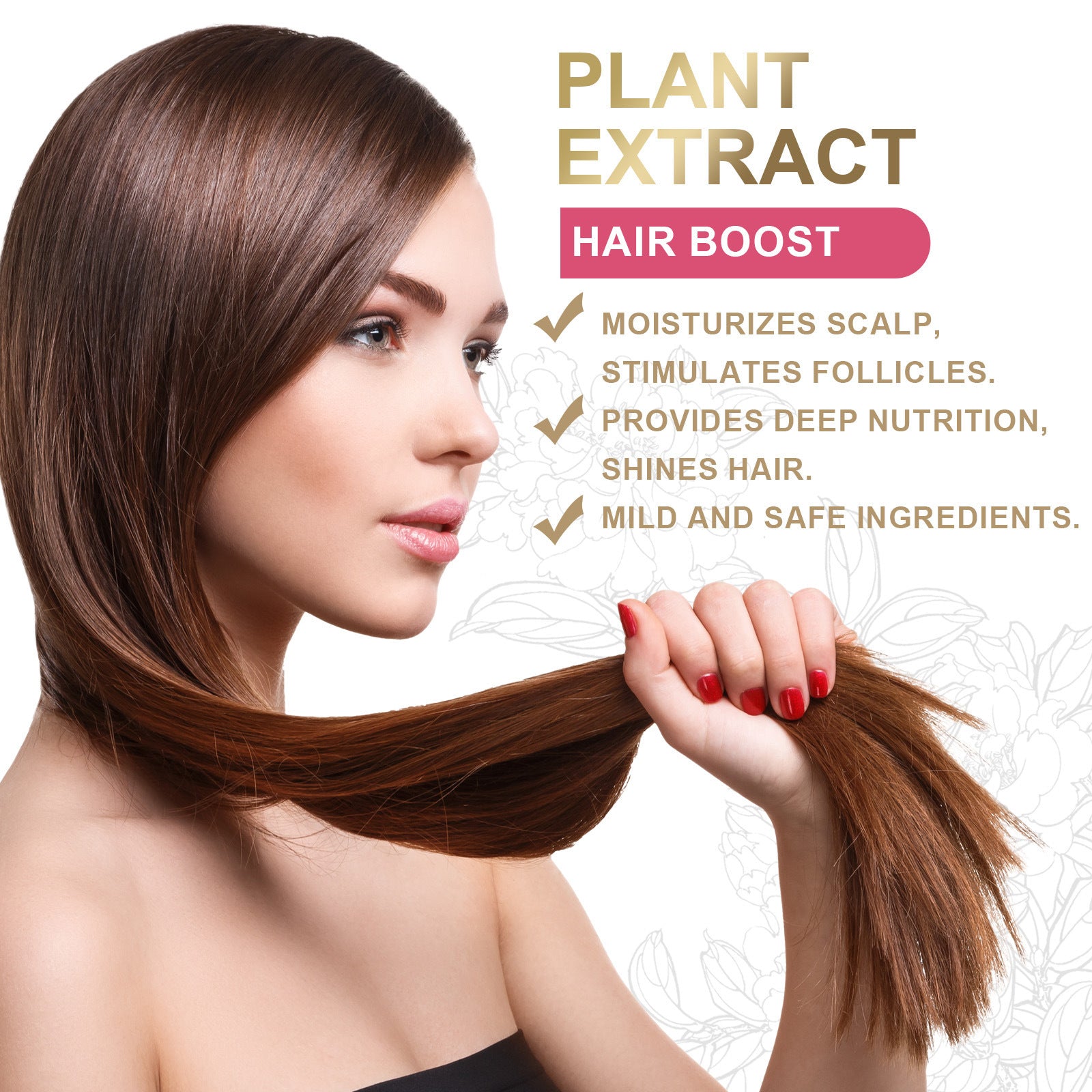 Nourishing Manic Hair Tail Thick Hair Light