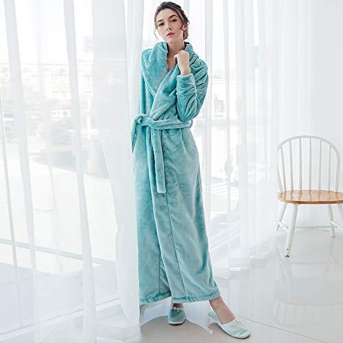 Thick Coral Flannel Plus Size Bathrobe Men's Pajamas And Home Wear