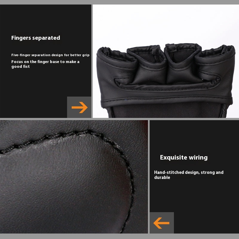 Fight Sanda Training Gloves Combat Sandbag Breathable