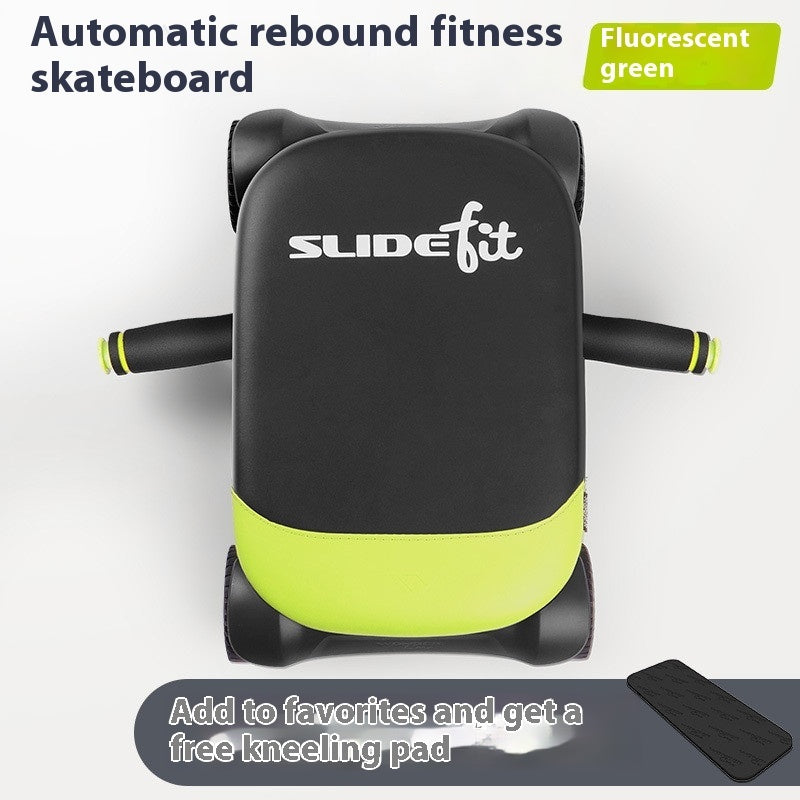 Roulette abdominale automatique à quatre roues pour le fitness à domicile