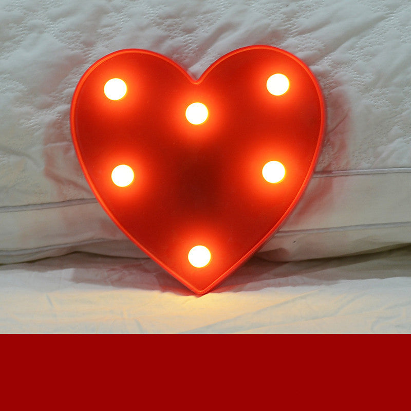 Lettres Lumineuses LED Joyeux Anniversaire Demande en Mariage Décoration