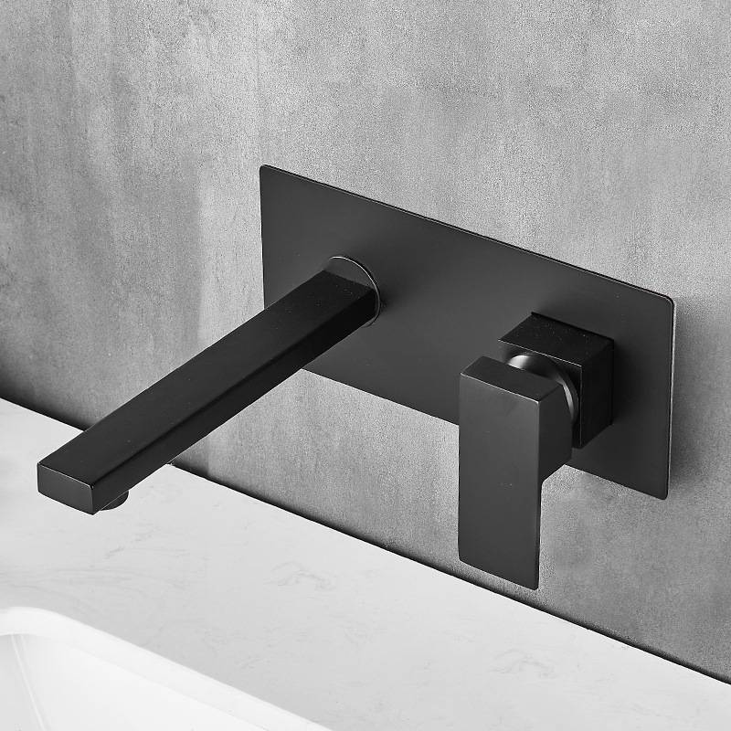 Valve de robinet mitigeur chaud et froid pour lavabo de salle de bain à disque céramique
