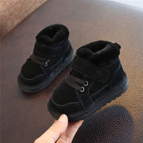 Children's Thick Warm Soft-soled Toddler Shoes