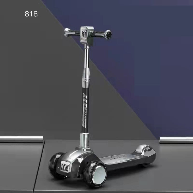 Folding Children's Scooter With Music And Light