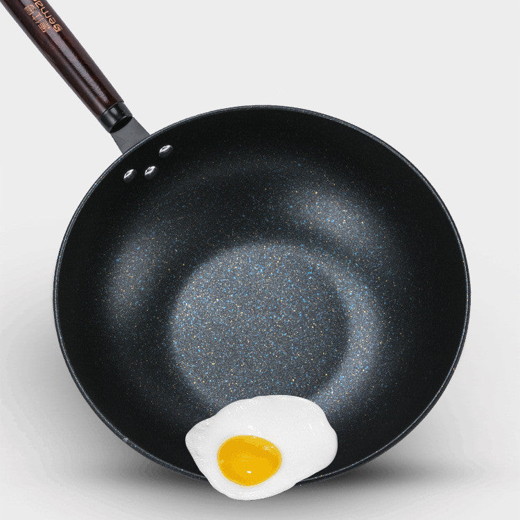 Wok Maifan Stone Non-stick Three-piece Set Induction Cooker