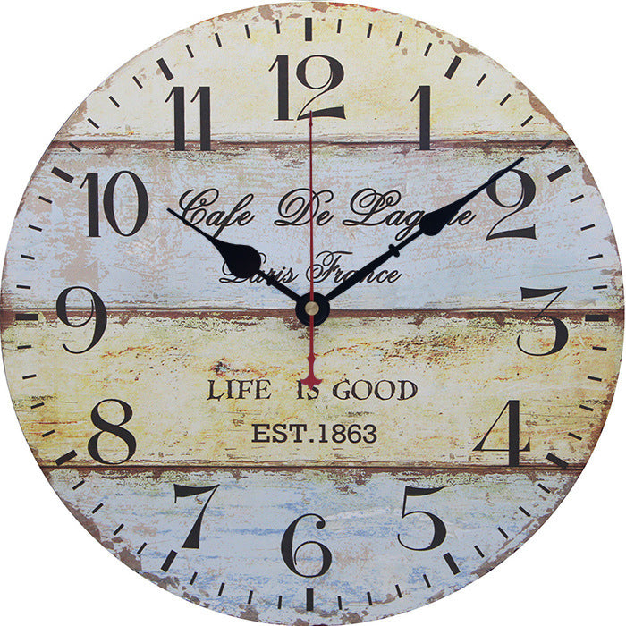 Home Fashion Modern Personality Retro Wall Clock