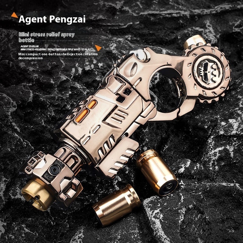 Soft Bullet Gun Decompression Toy Capable Of Throwing Shell And Launching