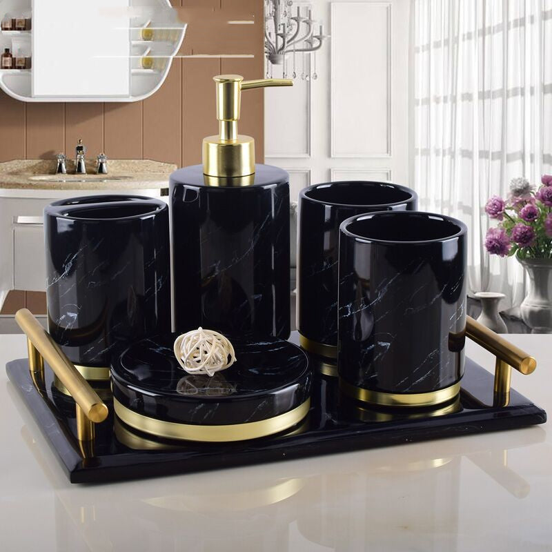 Dental Bathroom Mouthwash Cup Wash Set