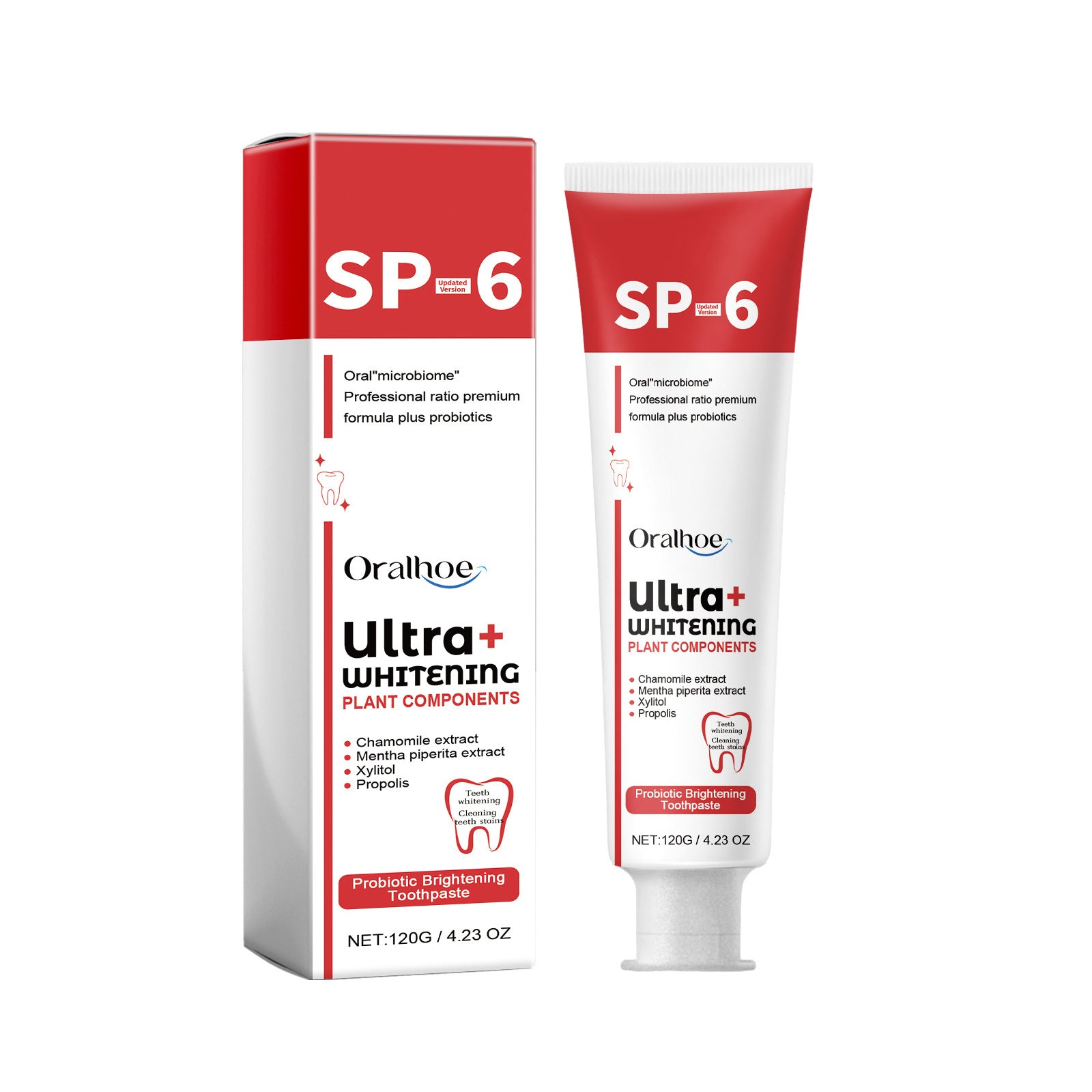 Dentifrice Probiotiques Nettoyage Oral Parfum