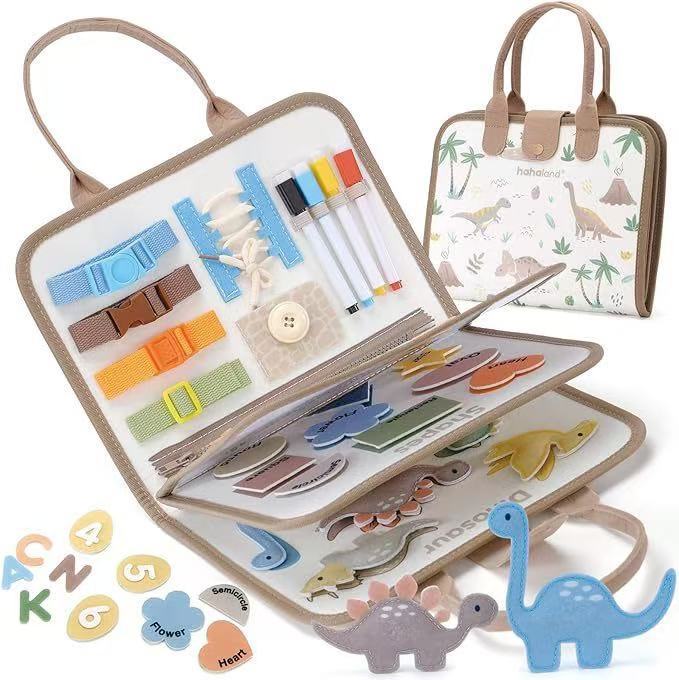 Tableau d'apprentissage en feutre, jouets d'éducation de la petite enfance, tableau d'activités pour l'apprentissage de l'habillage