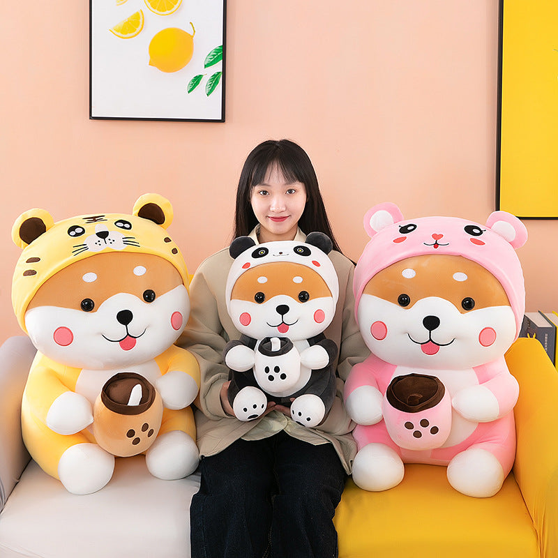 Peluche mascotte cadeau Saint-Valentin