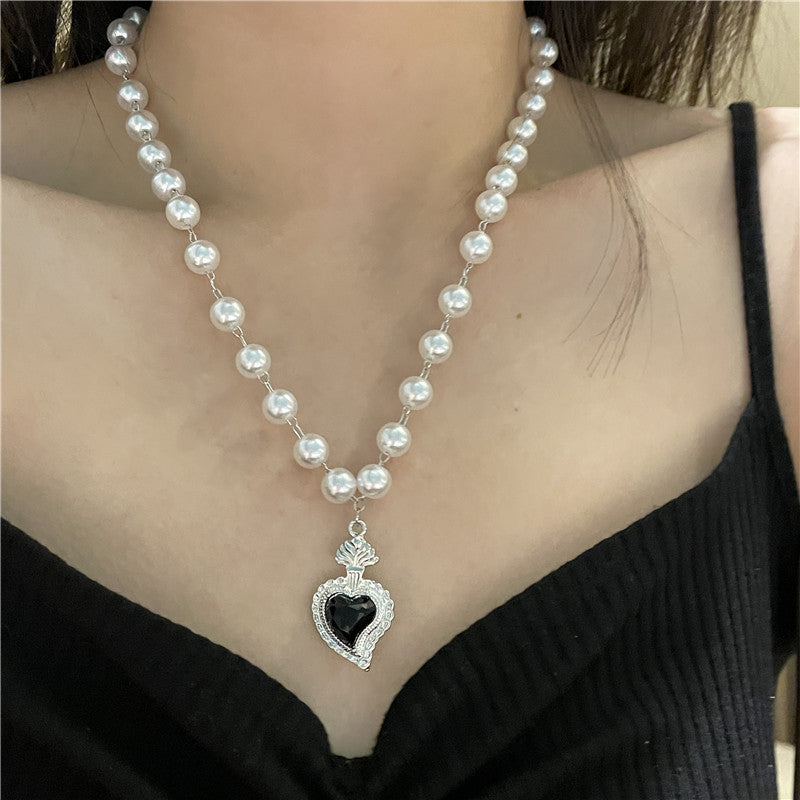 Fashionable Titanium Steel Chain Beaded Women