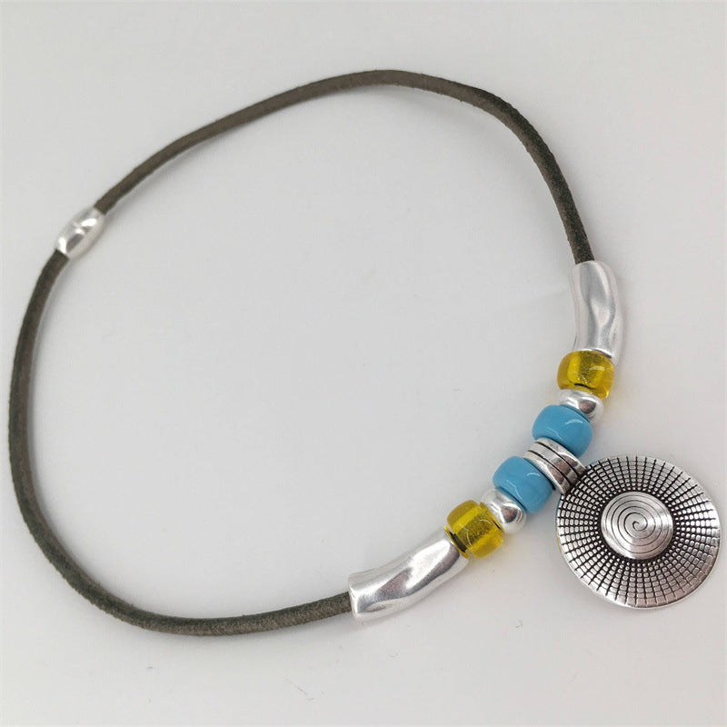 Alloy Round Brand New Tophus Necklace