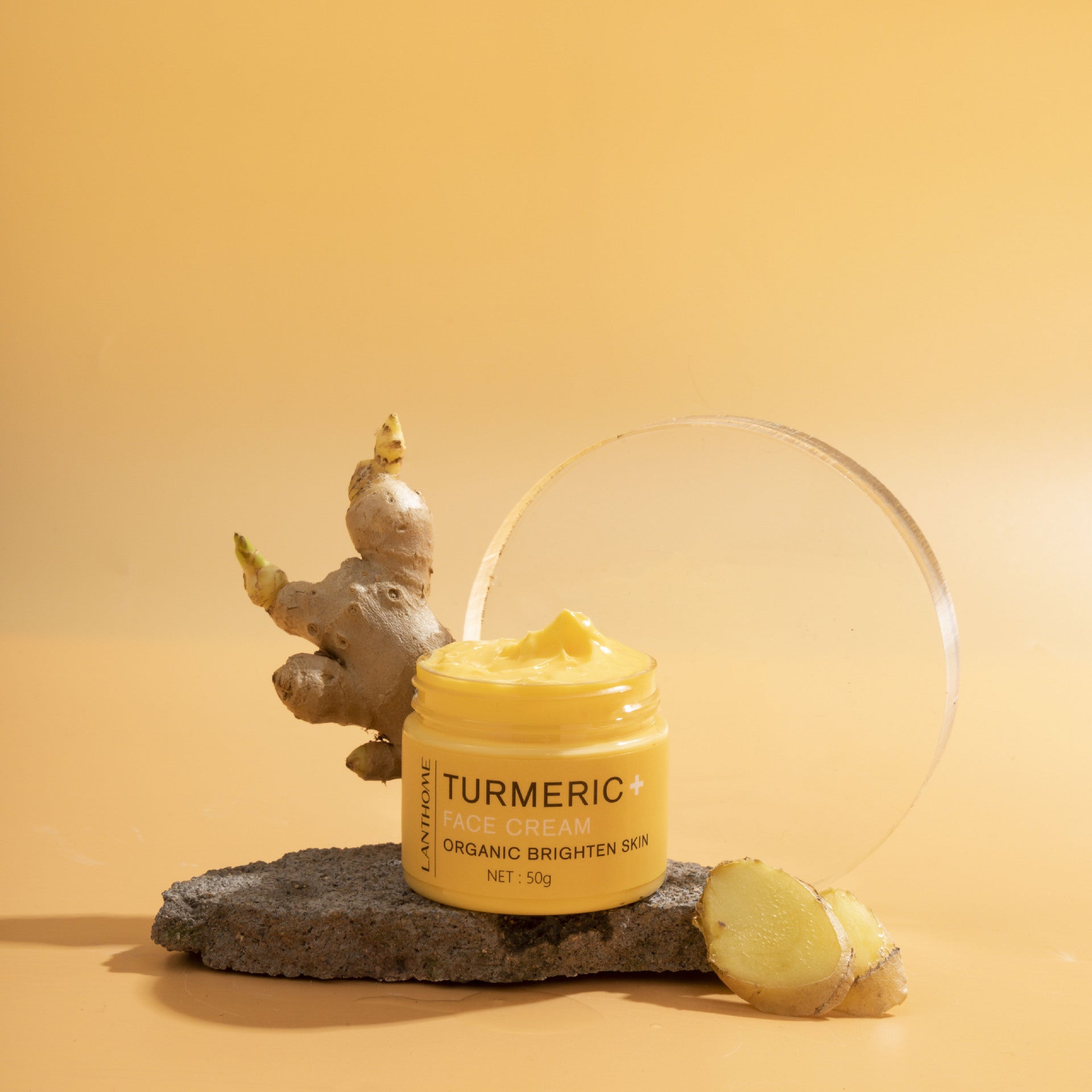 Ensemble de soins de la peau à l'huile essentielle de curcuma pour femmes