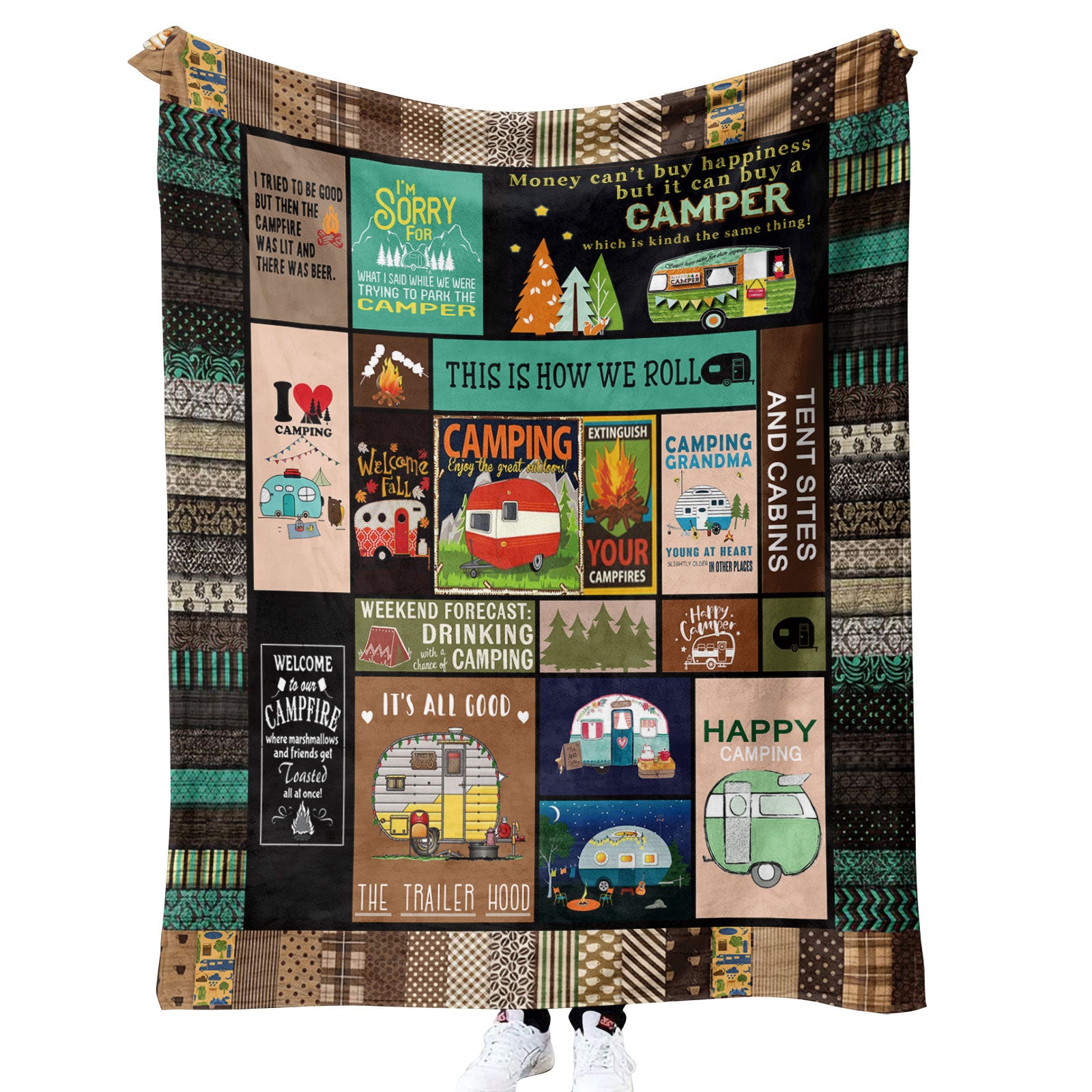 Couverture de camping extérieure