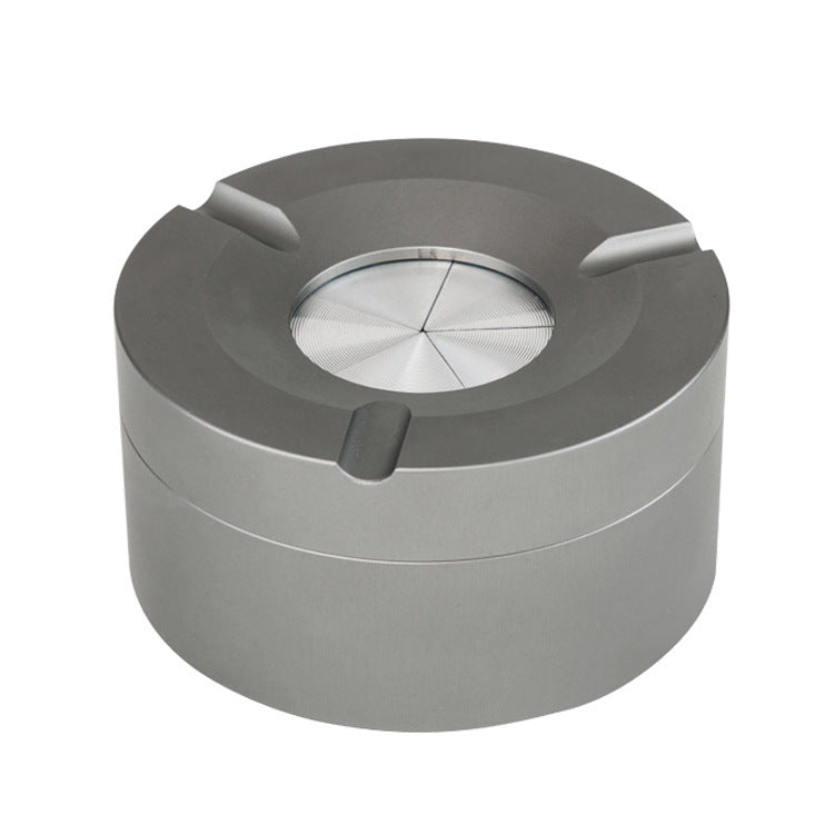 Cendrier Ménager Minimaliste en Acier Inoxydable Anti-Cendres