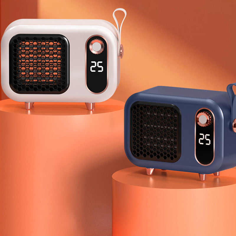 Mini ventilateur chauffant portable