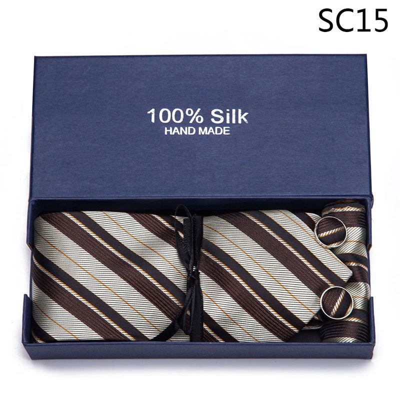 Men's Tie Gift Box Set Group Business Formal