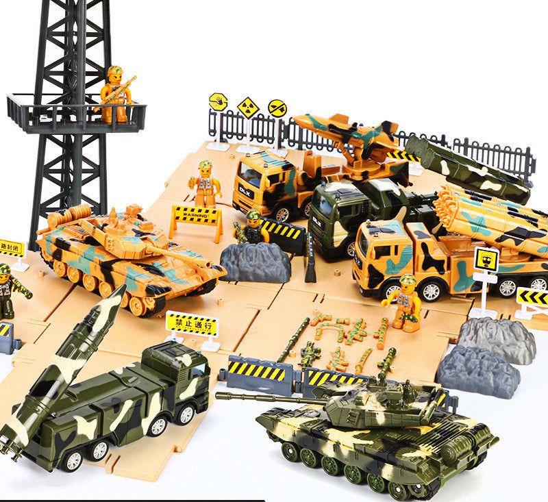 Children's Construction Vehicle Toy Set Large Boy Excavator