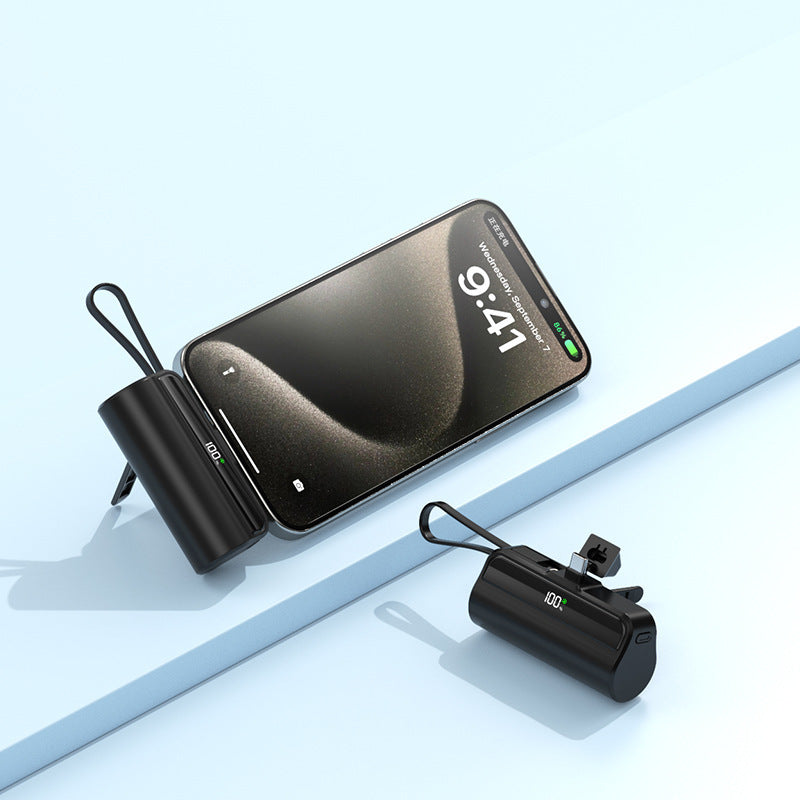 Power Bank Capsule de Recharge Rapide Petite Source d'Énergie Portable