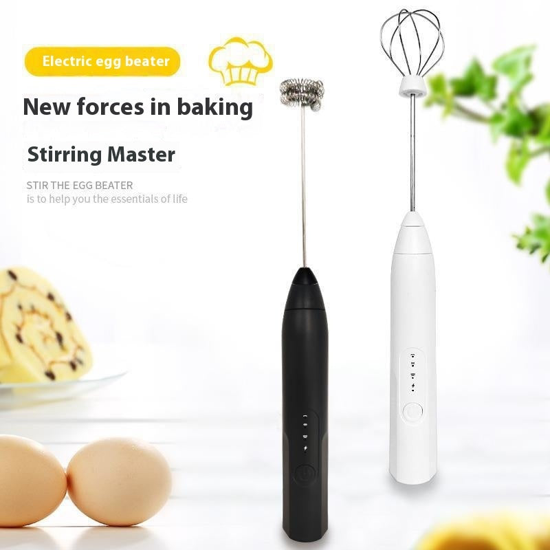 Batteur à œufs électrique mini-fouet de cuisine domestique