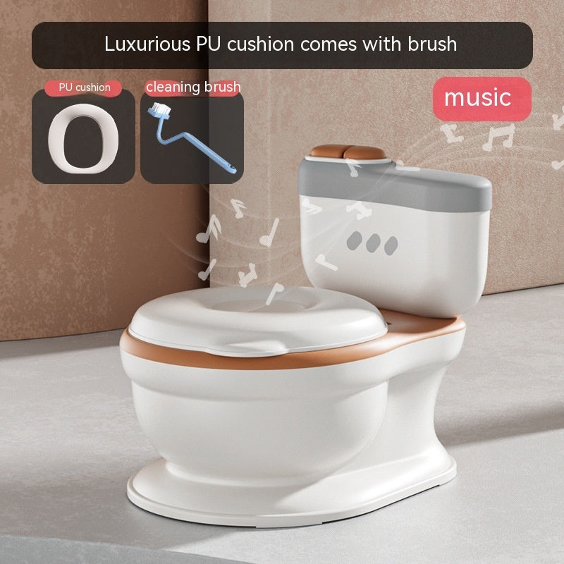 Portable Children's Simulation Toilet Bucket