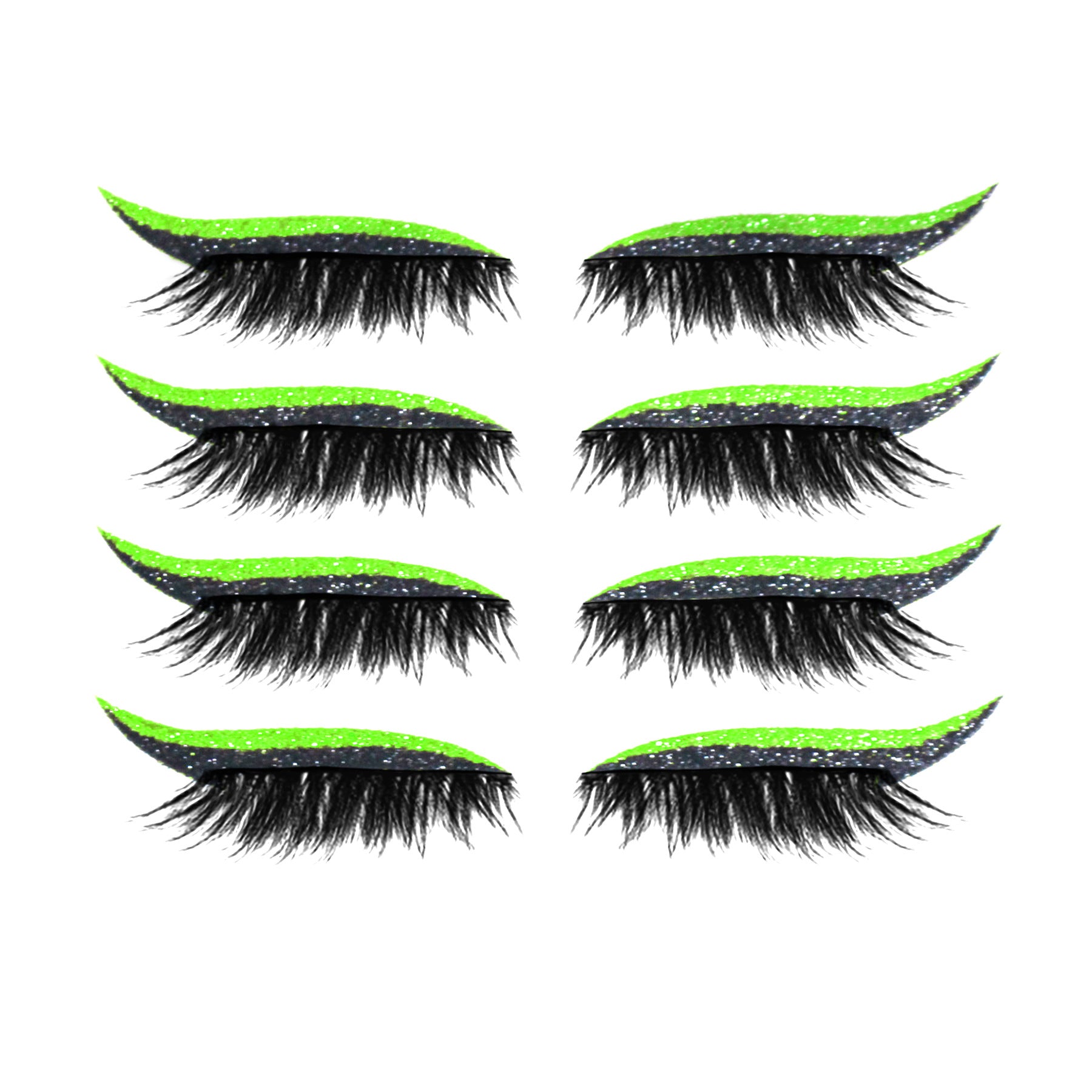 Faux cils 3D magnétiques, 4 paires de cils autocollants sans colle