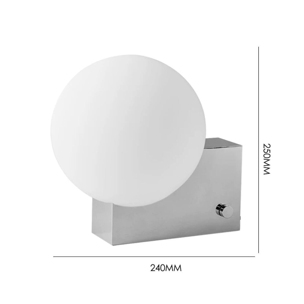 Lampe de Table Décorative Nordic Milky White Moon Design Danois