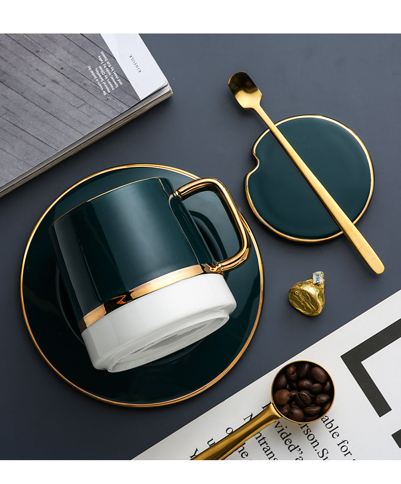 Tasse à café nordique en céramique de luxe