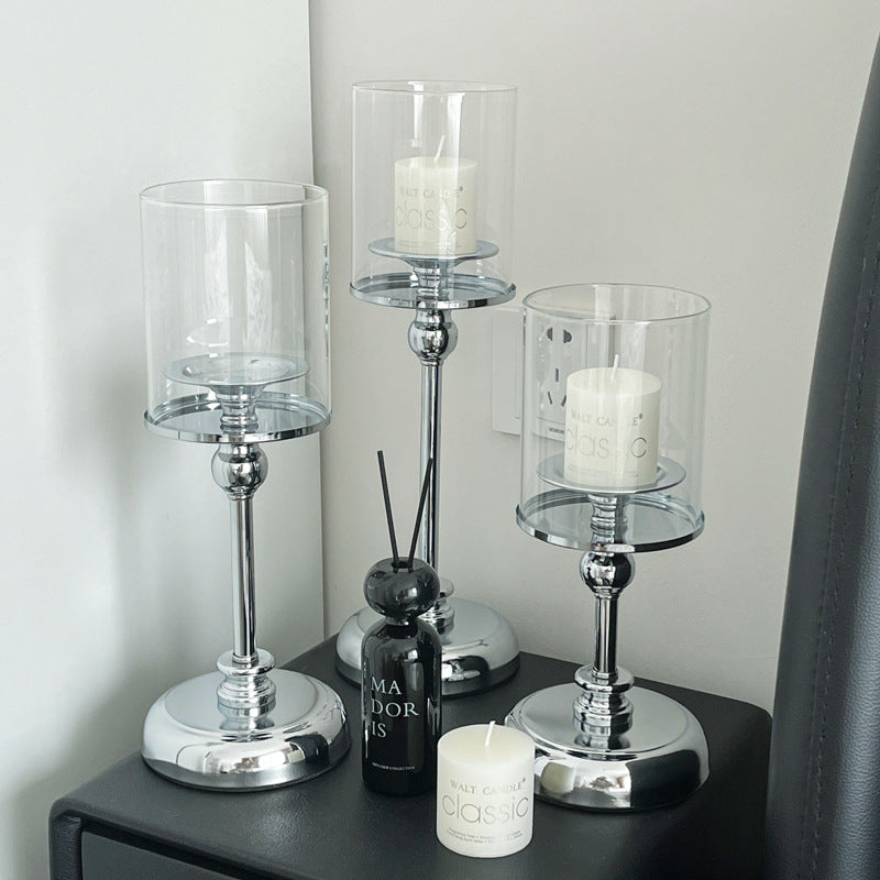 Nordic Light Luxury Candle Holder Retro Romantic Atmosphere