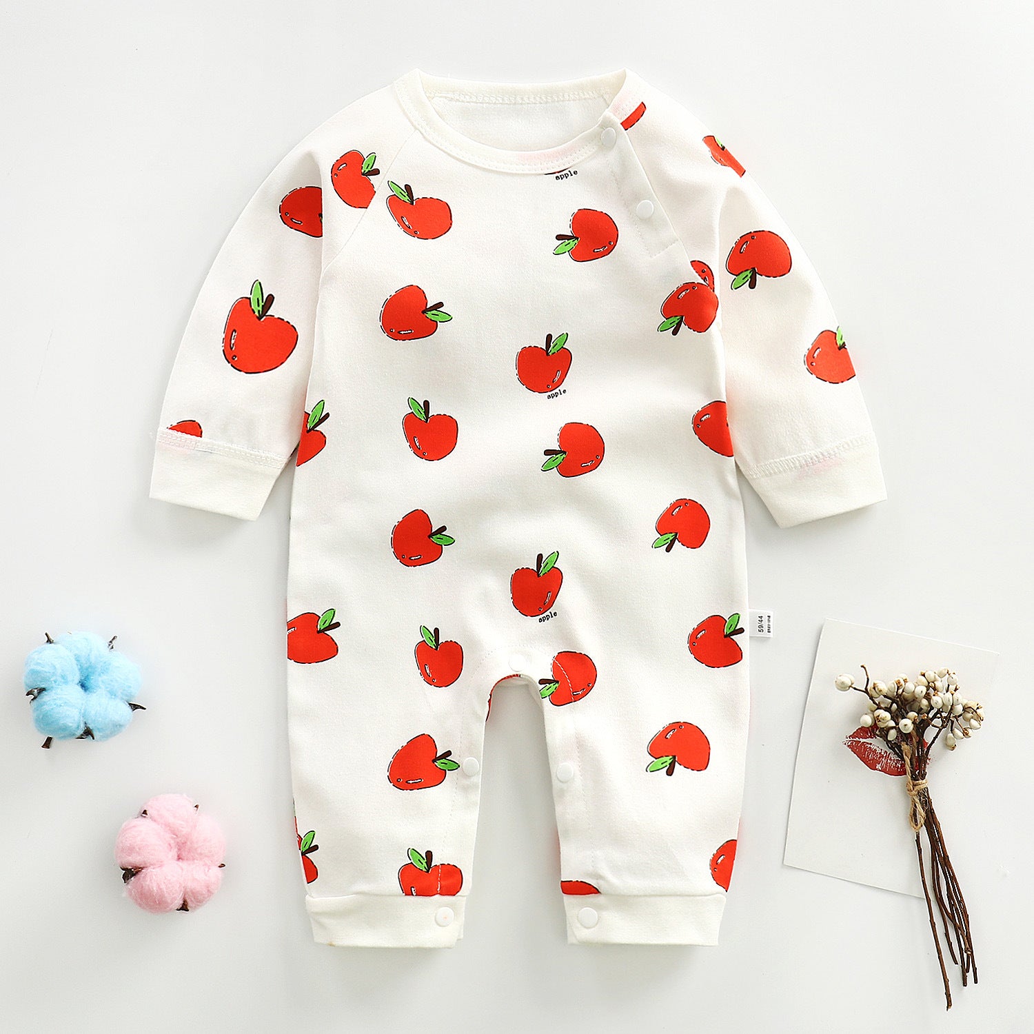 Baby Romper Long Sleeve Cartoon Printing Spring Autumn