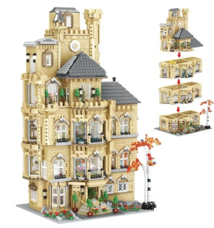 Château jouet à assembler pour enfants