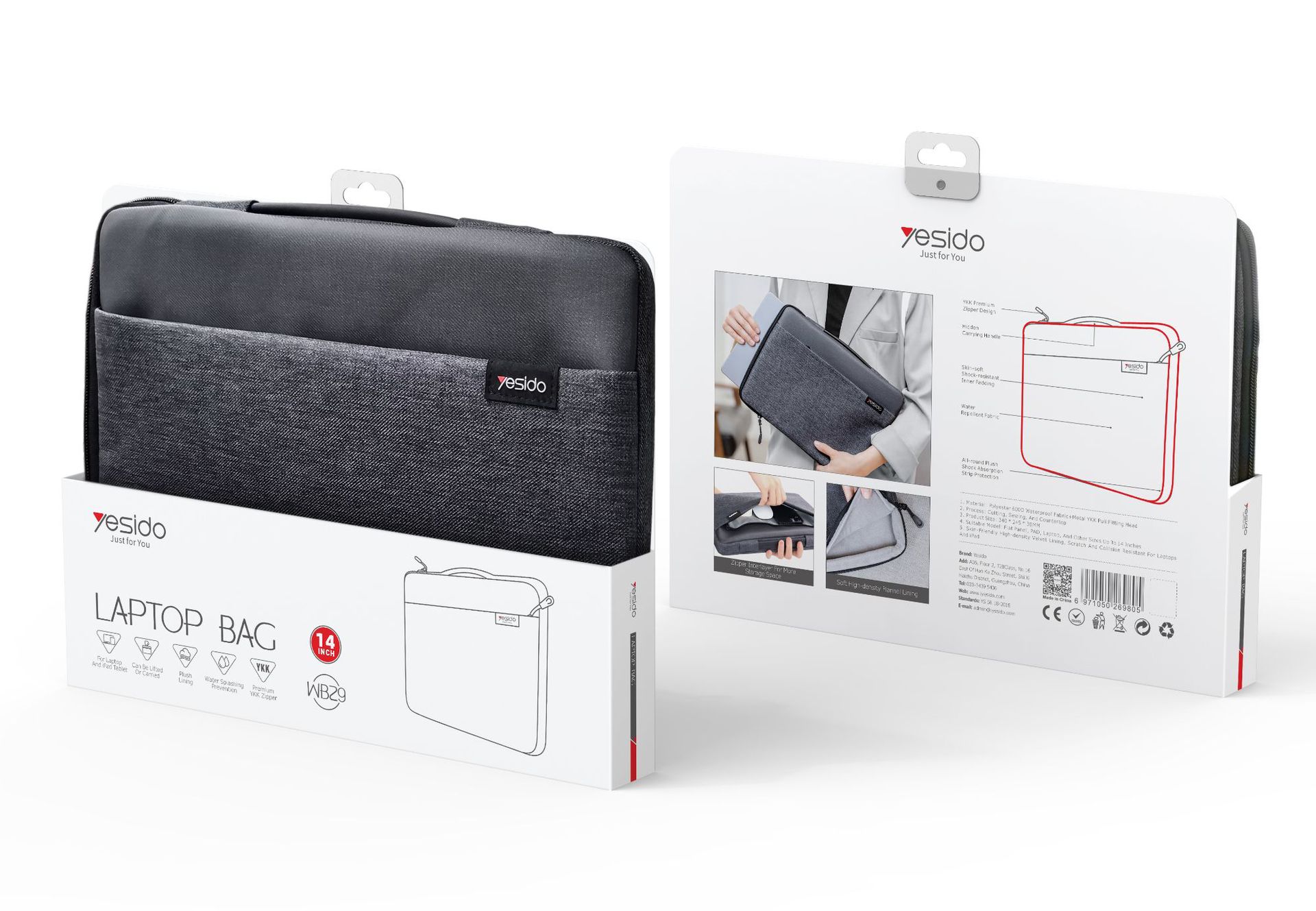 Leisure Versatile Portable Notebook Computer Bag Liner