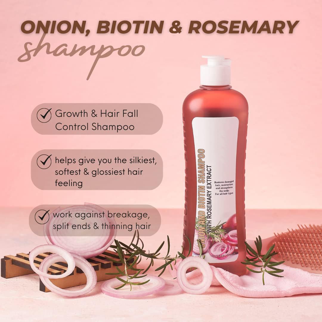 Ensemble shampoing et soin à la biotine et au romarin