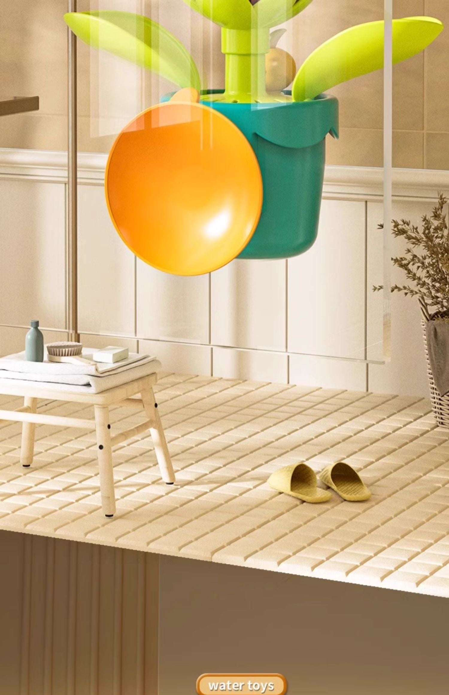 Jouets de bain bébé Canard jaune pour le bain
