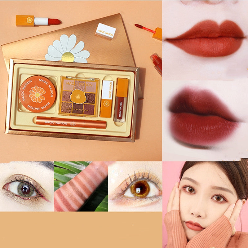 Maquillage Combiné Rêve Pays Fleur Chaoyuexi Ensemble de 5 pièces