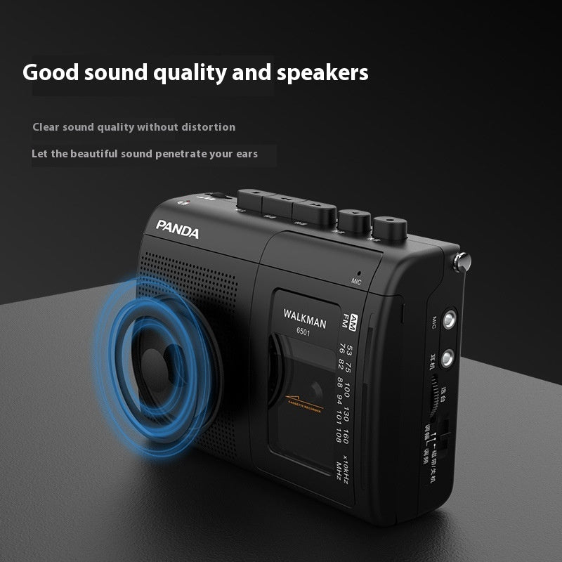 6501 Tape Walkman Recording And Playing FM Radio