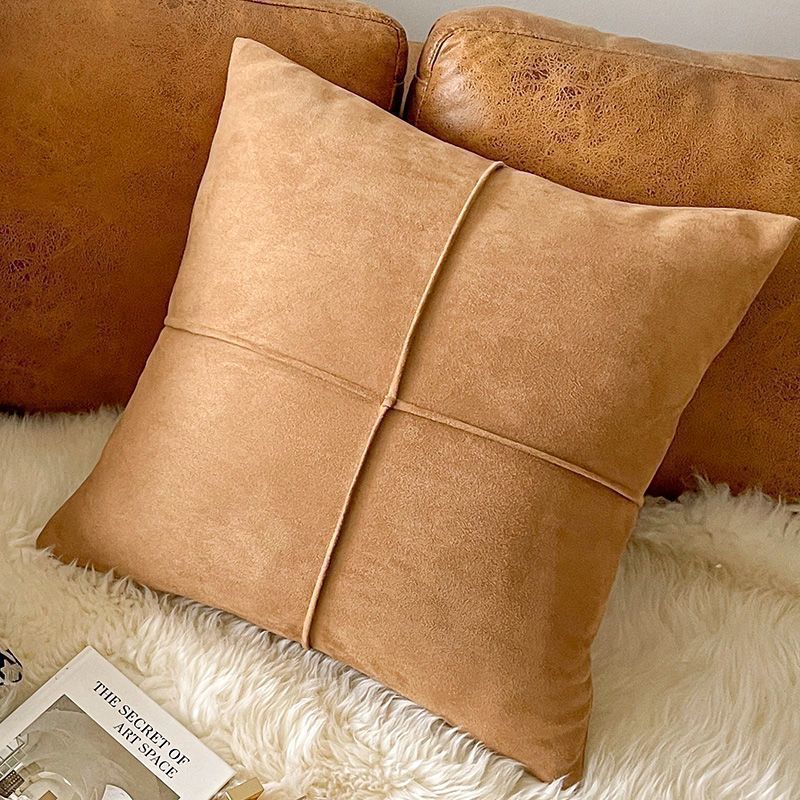 Nordic Ins Sofa Cushion Retro Houndstooth Pillow