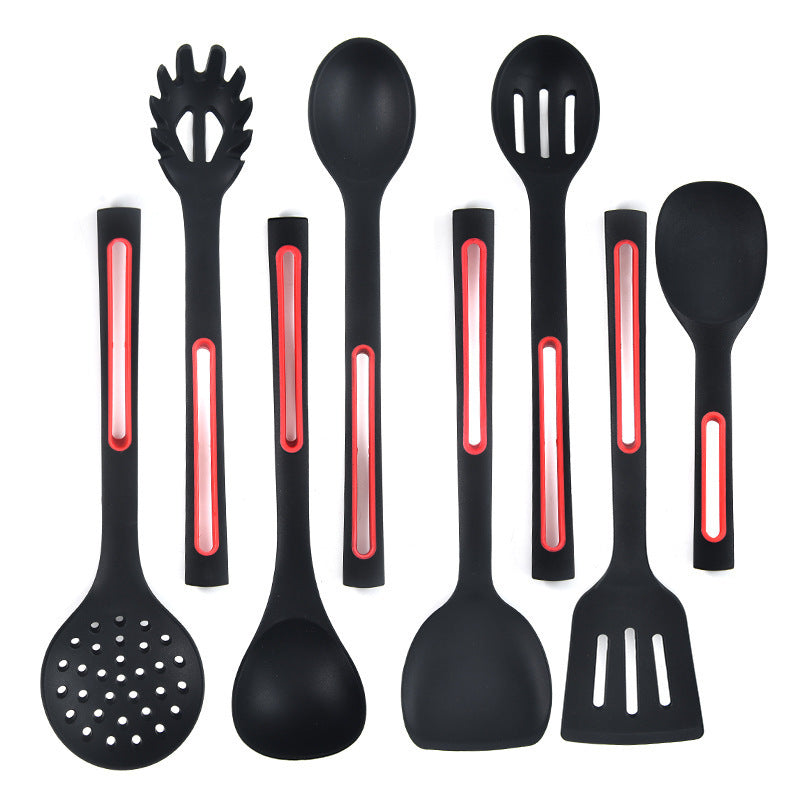 Ensemble de spatules et de cuillères tout-en-un en silicone pour la cuisine