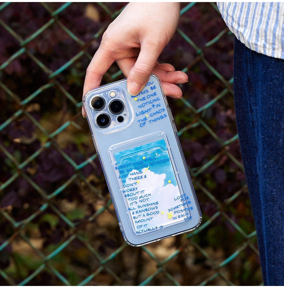 Étui de téléphone à pince avec graffiti pour couple